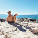 cani in spiaggia ai Lidi Estensi